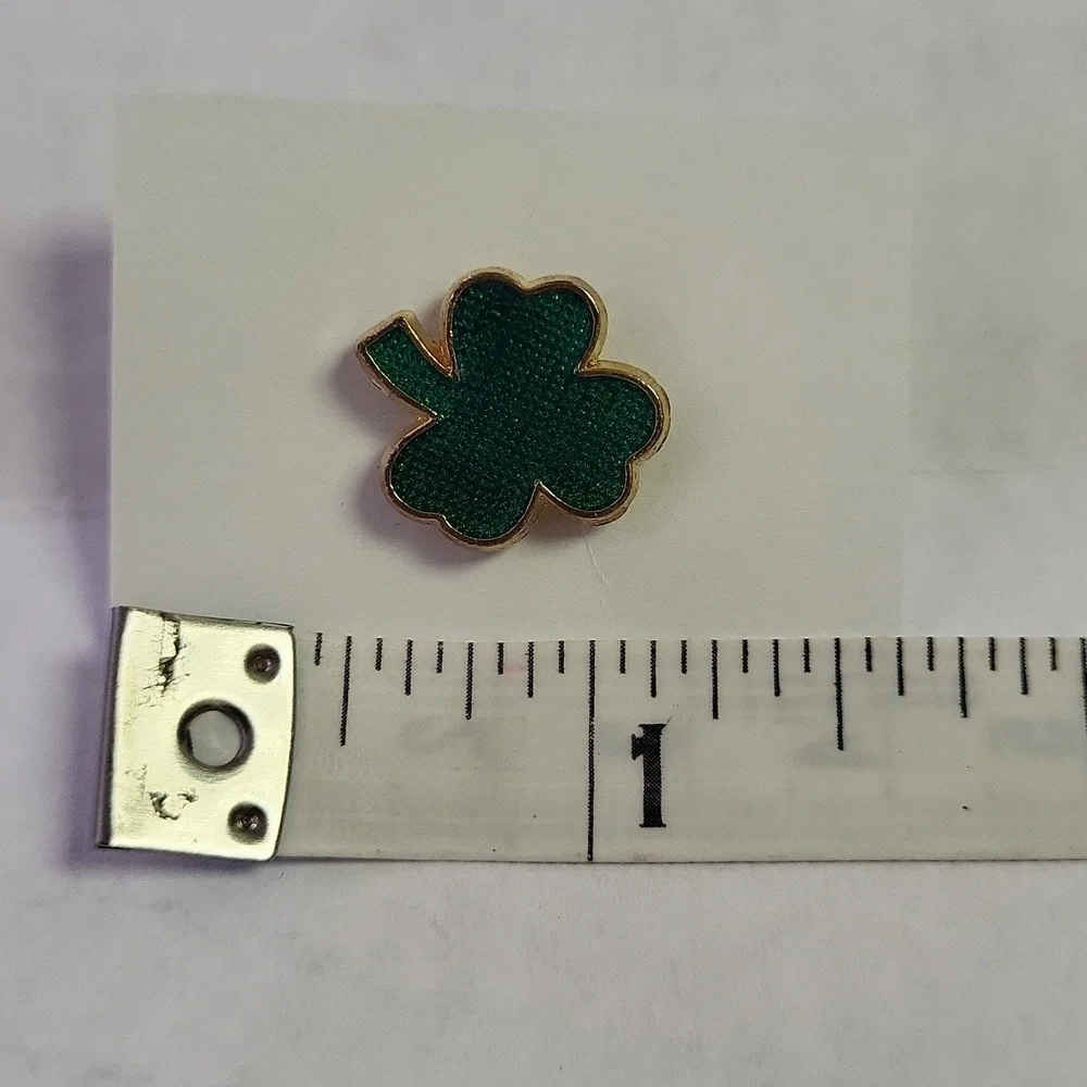 Shamrock Pin For Saint Patricks Day